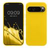 Θήκη Kwmobile για Google Pixel 9/Pixel 9 Pro, Κίτρινη, Σιλικόνη, KWM000020QA003C
