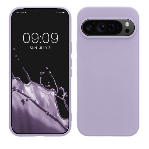Θήκη Kwmobile για Google Pixel 9/Pixel 9 Pro, Μπλε, Σιλικόνη, KWM000020QA004C