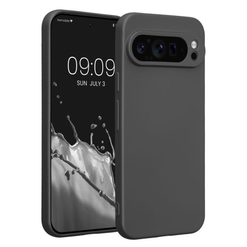 Θήκη Kwmobile για Google Pixel 9 Pro XL, Γκρι, Σιλικόνη, KWM000020QC003C