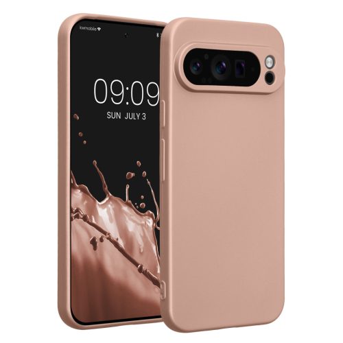 Θήκη Kwmobile για Google Pixel 9 Pro XL, Ροζ, Σιλικόνη, KWM000020QC004C
