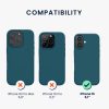 Θήκη Kwmobile για Apple iPhone 16, Μπλε, Σιλικόνη, KWM000022TU003C