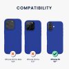 Θήκη Kwmobile για Apple iPhone 16, Μπλε, Σιλικόνη, KWM000022TU004C