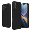 Θήκη Kwmobile για Apple iPhone 16, Μαύρη, Σιλικόνη, KWM000022TU006C