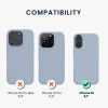 Θήκη Kwmobile για Apple iPhone 16, Ανοιχτό μπλε, Σιλικόνη, KWM000022TU009C