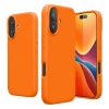 Θήκη Kwmobile για Apple iPhone 16 Plus, Πορτοκαλί, Σιλικόνη, KWM000022TV002C