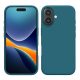 Θήκη Kwmobile για Apple iPhone 16 Plus, Μπλε, Σιλικόνη, KWM000022TV003C