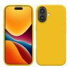 Θήκη Kwmobile για Apple iPhone 16 Plus, Κίτρινη, Σιλικόνη, KWM000022TV004C