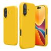 Θήκη Kwmobile για Apple iPhone 16 Plus, Κίτρινη, Σιλικόνη, KWM000022TV004C