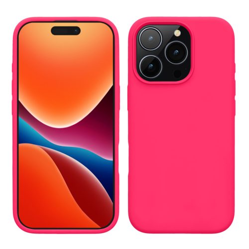 Θήκη Kwmobile για Apple iPhone 16 Pro, Ροζ, Σιλικόνη, KWM000022TW001C