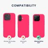 Θήκη Kwmobile για Apple iPhone 16 Pro, Ροζ, Σιλικόνη, KWM000022TW001C
