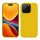 Θήκη Kwmobile για Apple iPhone 16 Pro, Κίτρινη, Σιλικόνη, KWM000022TW004C