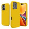 Θήκη Kwmobile για Apple iPhone 16 Pro, Κίτρινη, Σιλικόνη, KWM000022TW004C