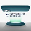 Θήκη Kwmobile για Apple iPhone 16 Pro, Μπλε, Σιλικόνη, KWM000022TW006C