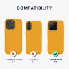 Θήκη Kwmobile για Apple iPhone 16 Pro, Πορτοκαλί, Σιλικόνη, KWM000022TW009C
