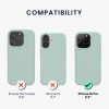 Θήκη Kwmobile για Apple iPhone 16 Pro, ανοιχτό πράσινο, σιλικόνη, KWM000022TW012C
