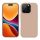 Θήκη Kwmobile για Apple iPhone 16 Pro, Κρεμ, Σιλικόνη, KWM000022TW013C