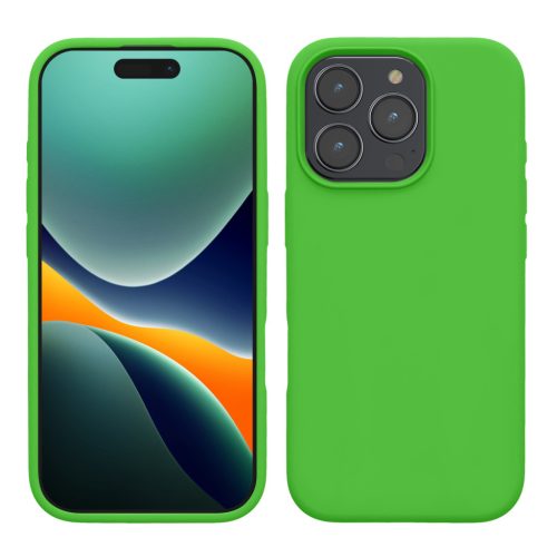 Θήκη Kwmobile για Apple iPhone 16 Pro Max, Πράσινη, Σιλικόνη, KWM000022TX003C