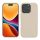 Θήκη Kwmobile για Apple iPhone 16 Pro Max, Κρεμ, Σιλικόνη, KWM000022TX009C