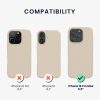 Θήκη Kwmobile για Apple iPhone 16 Pro Max, Κρεμ, Σιλικόνη, KWM000022TX009C