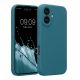 Θήκη Kwmobile για Apple iPhone 16, Μπλε, Σιλικόνη, KWM000022TY003C