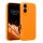 Θήκη Kwmobile για Apple iPhone 16, Πορτοκαλί, Σιλικόνη, KWM000022TY005C