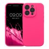 Θήκη Kwmobile για Apple iPhone 16 Pro, Ροζ, Σιλικόνη, KWM000022TZ001C