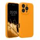 Θήκη Kwmobile για Apple iPhone 16 Pro, Πορτοκαλί, Σιλικόνη, KWM000022TZ005C