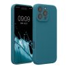 Θήκη Kwmobile για Apple iPhone 16 Pro Max, Μπλε, Σιλικόνη, KWM000022UA003C
