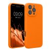 Θήκη Kwmobile για Apple iPhone 16 Pro Max, Πορτοκαλί, Σιλικόνη, KWM000022UA005C