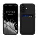 Θήκη Kwmobile για Apple iPhone 16, Μαύρη, Σιλικόνη, KWM000022UF001C