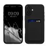 Θήκη Kwmobile για Apple iPhone 16 Plus, Μαύρη, Σιλικόνη, KWM000022UG001C