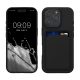 Θήκη Kwmobile για Apple iPhone 16 Pro, Μαύρη, Σιλικόνη, KWM000022UH001C