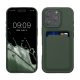 Θήκη Kwmobile για Apple iPhone 16 Pro, Σκούρο πράσινο, Σιλικόνη, KWM000022UH002C
