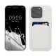 Θήκη Kwmobile για Apple iPhone 16 Pro, Λευκή, Σιλικόνη, KWM000022UH005C