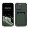 Θήκη Kwmobile για Apple iPhone 16 Pro Max, Σκούρο πράσινο, Σιλικόνη, KWM000022UI002C
