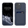 Θήκη Kwmobile για Apple iPhone 16 Pro Max, Σκούρο Μπλε, Σιλικόνη, KWM000022UI004C