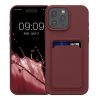 Θήκη Kwmobile για Apple iPhone 16 Pro Max, Σκούρο Κόκκινο, Σιλικόνη, KWM000022UI006C