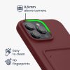 Θήκη Kwmobile για Apple iPhone 16 Pro Max, Σκούρο Κόκκινο, Σιλικόνη, KWM000022UI006C