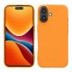 Θήκη Kwmobile για Apple iPhone 16, Πορτοκαλί, Σιλικόνη, KWM000022UJ001C