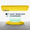 Θήκη Kwmobile για Apple iPhone 16, Κίτρινη, Σιλικόνη, KWM000022UJ002C