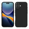 Θήκη Kwmobile για Apple iPhone 16, Μαύρη, Σιλικόνη, KWM000022UJ003C
