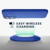 Θήκη Kwmobile για Apple iPhone 16, Μπλε, Σιλικόνη, KWM000022UJ004C