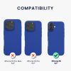 Θήκη Kwmobile για Apple iPhone 16, Μπλε, Σιλικόνη, KWM000022UJ004C