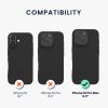 Θήκη Kwmobile για Apple iPhone 16 Pro Max, Μαύρη, Σιλικόνη, KWM000022UL002C