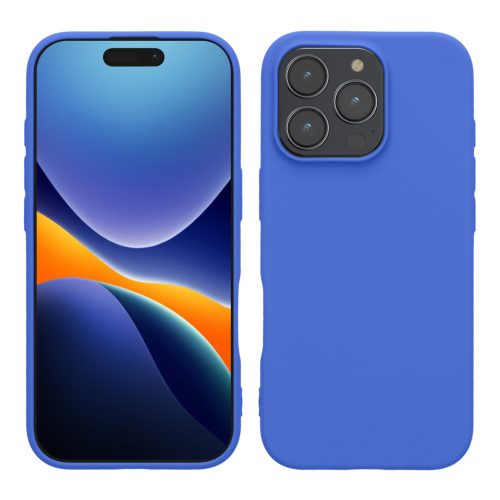 Θήκη Kwmobile για Apple iPhone 16 Pro Max, Μπλε, Σιλικόνη, KWM000022UL004C