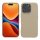 Θήκη Kwmobile για Apple iPhone 16 Pro Max, Κρεμ, Σιλικόνη, KWM000022UL005C