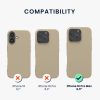 Θήκη Kwmobile για Apple iPhone 16 Pro Max, Κρεμ, Σιλικόνη, KWM000022UL005C
