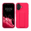 Θήκη Kwmobile για Apple iPhone 16, Ροζ, Σιλικόνη, KWM000022UM001C