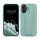 Θήκη Kwmobile για Apple iPhone 16, Ανοιχτό Πράσινο, Σιλικόνη, KWM000022UM002C