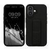 Θήκη Kwmobile για Apple iPhone 16, Μαύρη, Σιλικόνη, KWM000022UM003C